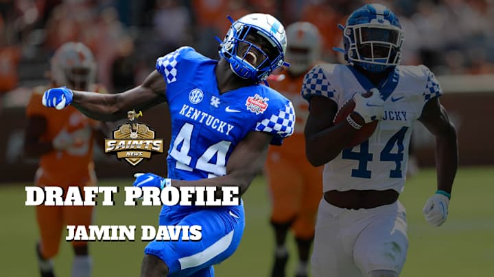 Saints 2021 Draft Prospects: Jamin Davis Saints 2021 Draft Prospects: Jamin Davis