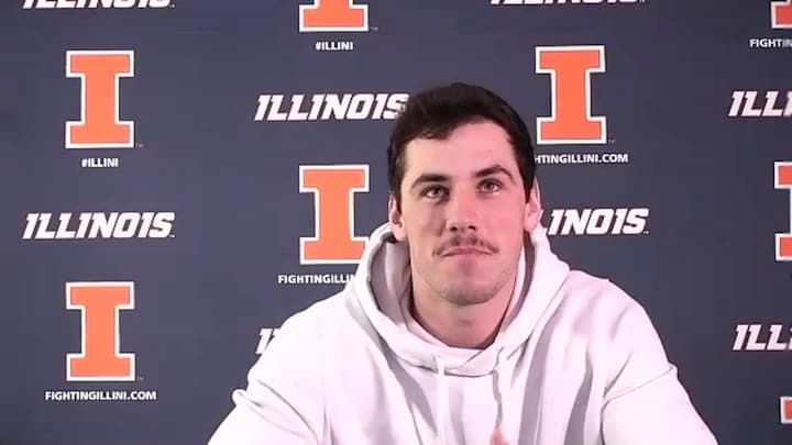 VIDEO: Illini QB Brandon Peters on 2021 Spring Football Practice