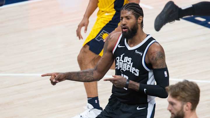 NBA Playoffs: Clippers' Paul George Pre-Game Outfit Before Jazz Game