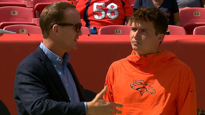 Peyton Manning's Tutelage Could be a Harbinger of Drew Lock's Job Security With Broncos