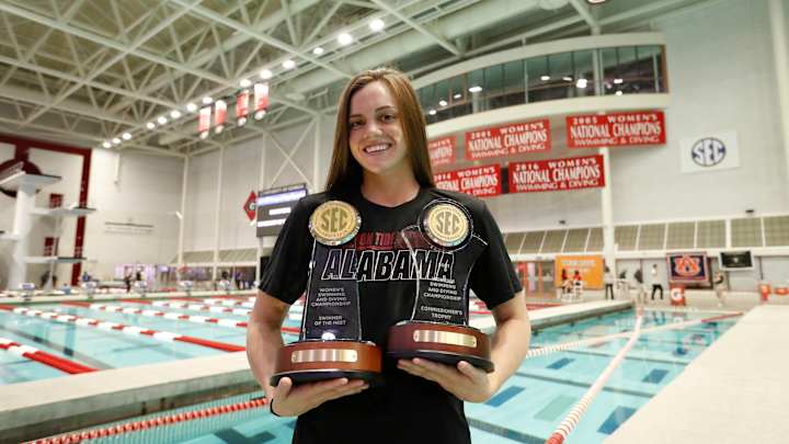 Alabama’s Rhyan White Named SEC Female Swimmer of the Year Alabama’s Rhyan White Named SEC Female Swimmer of the Year