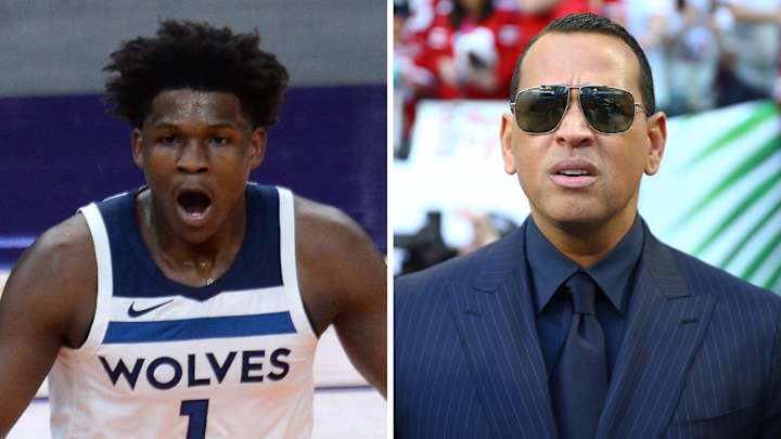 Timberwolves Rookie Anthony Edwards Hasn’t the Faintest Idea Who Alex Rodriguez Is
