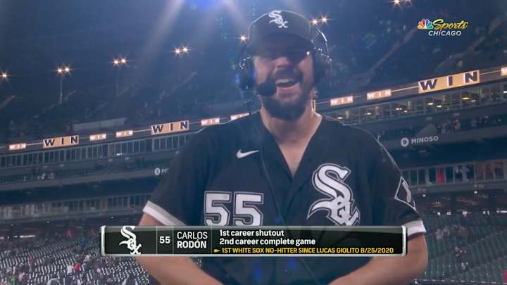 Carlos Rodón Was Remarkably Chill in His Post–No-Hitter Interview Carlos Rodón Was Remarkably Chill in His Post–No-Hitter Interview