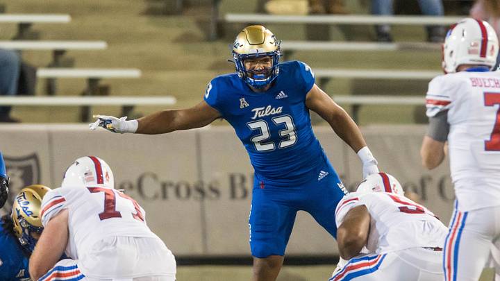 NFL Draft Linebacker Rankings: No. 3 – Zaven Collins, Tulsa