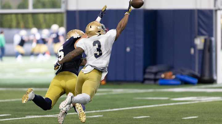 Notre Dame Spring Football Practice Highlights - Practice No. 9