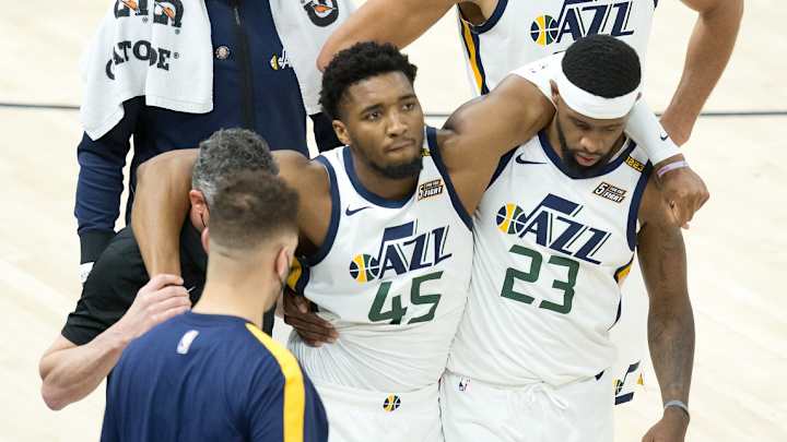 Donovan Mitchell Suffers Ankle Injury vs. Pacers, X-Rays Reportedly Negative