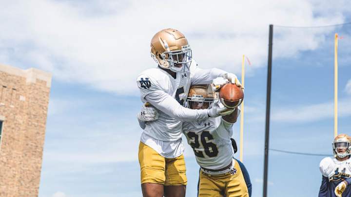 Notre Dame Spring Football Highlights - Practice 10