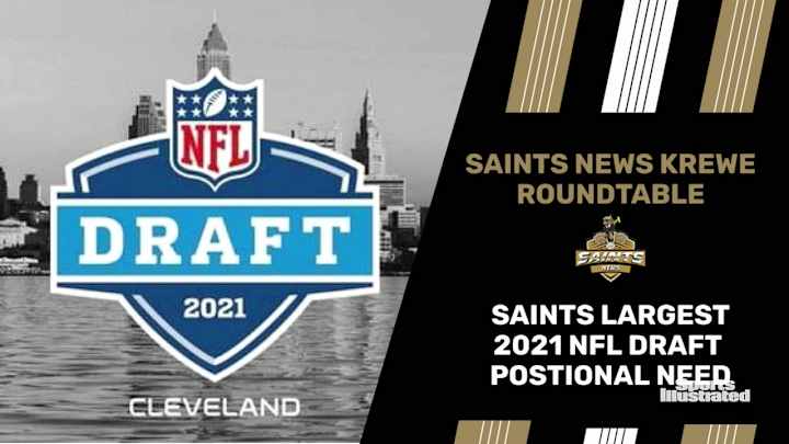 NFL Draft: Saints Biggest Positional Need