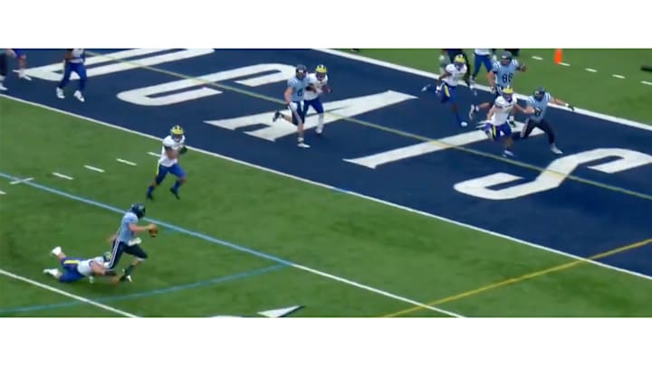 Cheat Code or Madden Glitch? Watch Villanova's Chaotic Touchdown