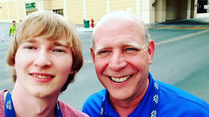 He Curled. And Watched. And Learned.