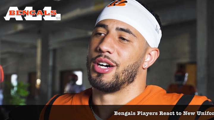 Bengals Players React to New Uniforms: 'My Mind Was Just Blown'