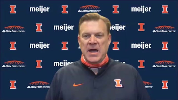 VIDEO: Illini Coach Brad Underwood on Signing of Alfonso Plummer & Return of Trent Frazier