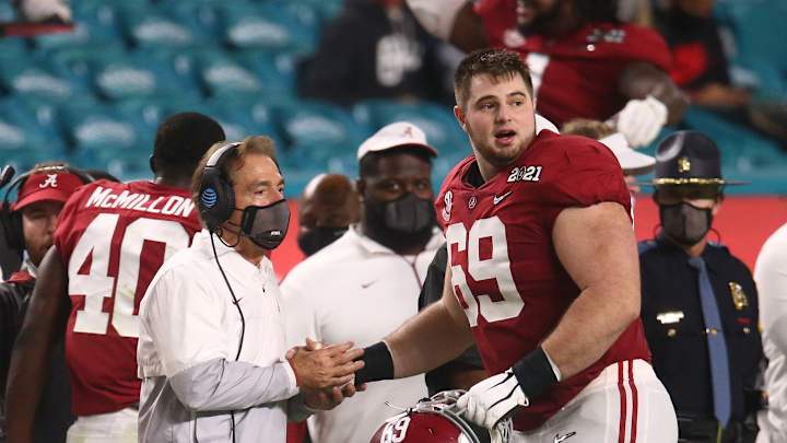 Finding Broncos: Scouting Alabama OL Landon Dickerson Finding Broncos: Scouting Alabama OL Landon Dickerson