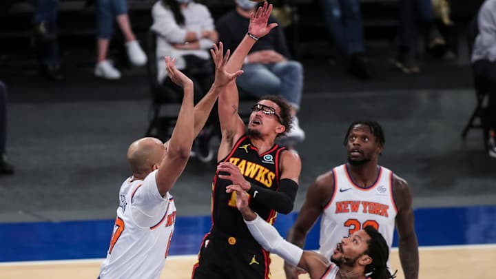 Report: Hawks' Star Trae Young Diagnosed With Grade 2 Ankle Sprain
