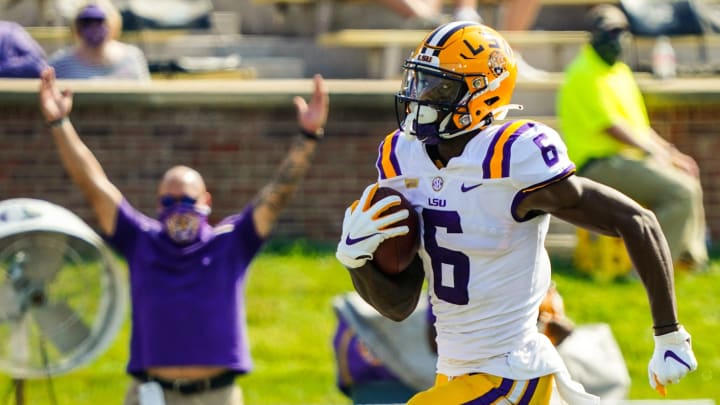 Medical Issues Could Cause LSU Wide Receiver Terrace Marshall to Fall in the NFL Draft
