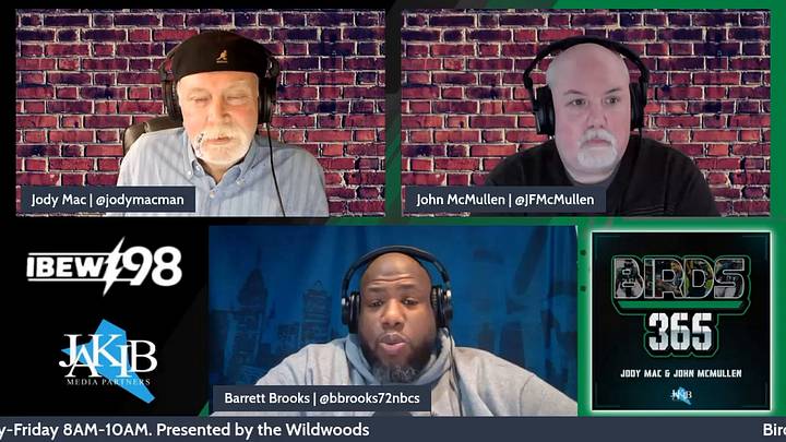 BIRDS 365: Barrett Brooks Talks O-Line; Martin Frank on Nick Sirianni, the Draft