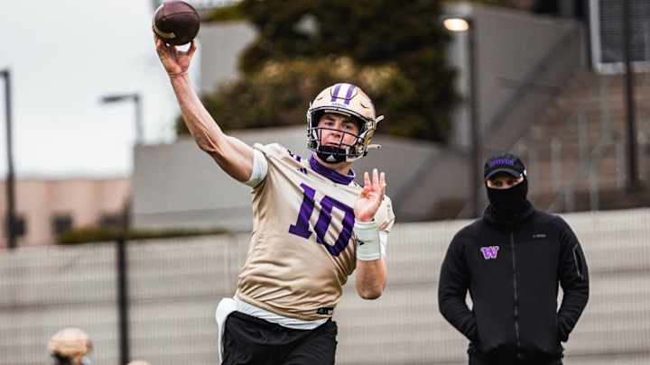 Husky QB Room Got an Upgrade, But Hierarchy Hasn't Changed Husky QB Room Got an Upgrade, But Hierarchy Hasn't Changed