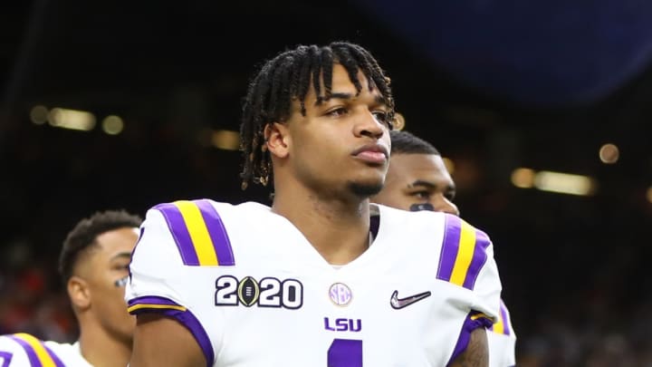 Ja'Marr Chase Looks Awesome in the Bengals' New Stripes Ja'Marr Chase Looks Awesome in the Bengals' New Stripes