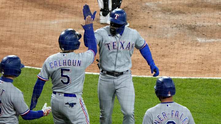 García Does It Again...Twice; Rangers Still Outslugged By White Sox in 9-7 Loss