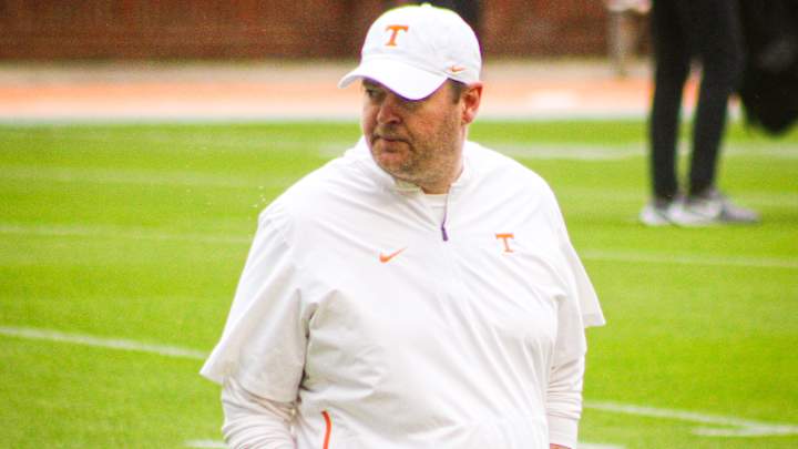 Josh Heupel addresses Tennessee QB battle after spring game