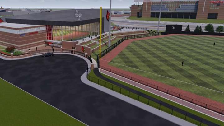 Louisville Secures $3 Million Donation from Kroger for Indoor Baseball Practice Facility Louisville Secures $3 Million Donation from Kroger for Indoor Baseball Practice Facility