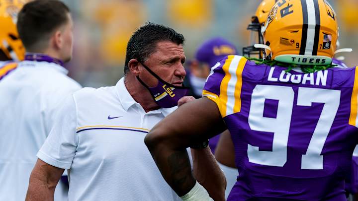 LSU Coach Ed Orgeron Talks Roster Management and What the Focus is With Spring Wrapped Up LSU Coach Ed Orgeron Talks Roster Management and What the Focus is With Spring Wrapped Up