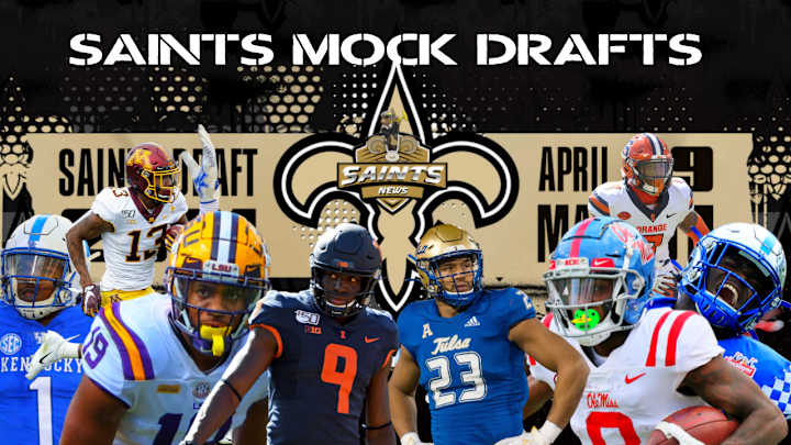 New Orleans Saints Mock Drafts [FINAL]