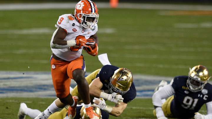 NFL Draft: Best Landing Spots for Clemson RB Travis Etienne