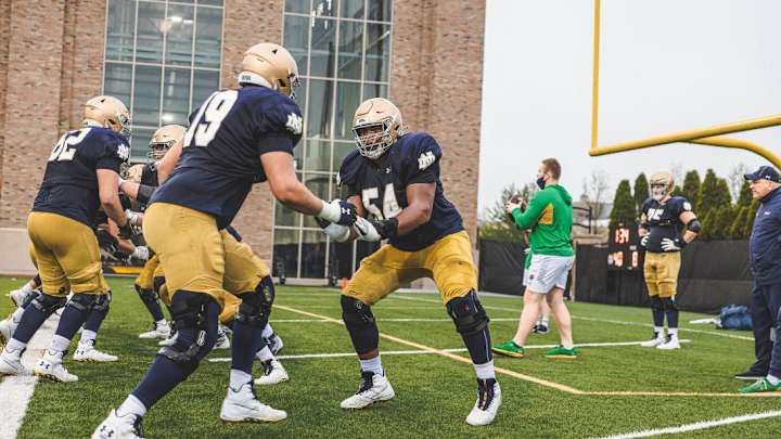 Notre Dame Spring Football Highlights - Practice 14