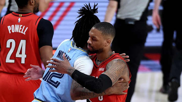 Mutual Respect Between Damian Lillard and Ja Morant Keeps Growing Mutual Respect Between Damian Lillard and Ja Morant Keeps Growing