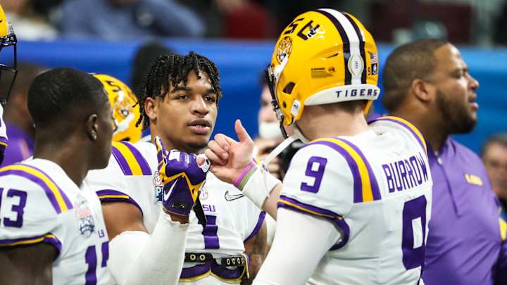 LSU Football Receiver Ja'Marr Chase Drafted by Cincinnati Bengals