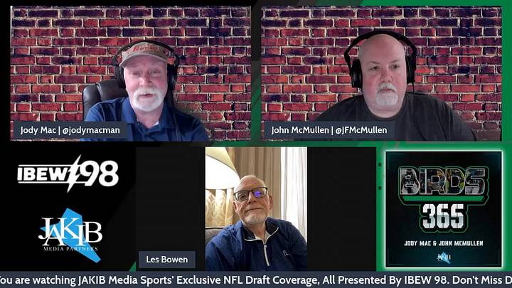 BIRDS 365 Draft Day Edition: Les Bowen and former NFL Scout Matt Manocherian BIRDS 365 Draft Day Edition: Les Bowen and former NFL Scout Matt Manocherian