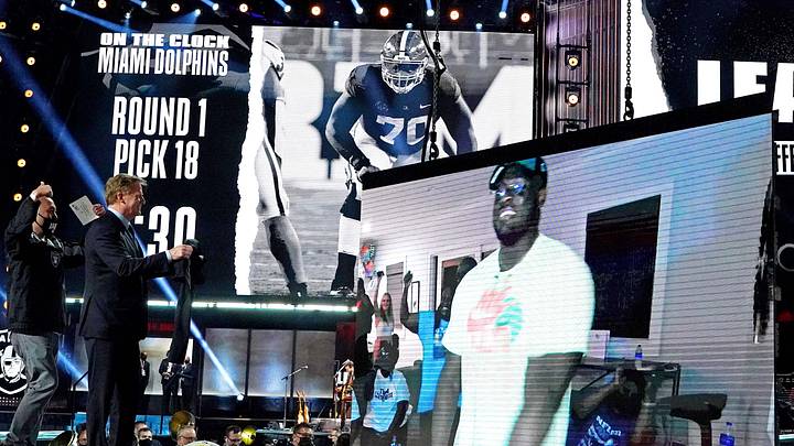 Raiders Select Versatile, Talented, and Tough Alex Leatherwood Raiders Select Versatile, Talented, and Tough Alex Leatherwood