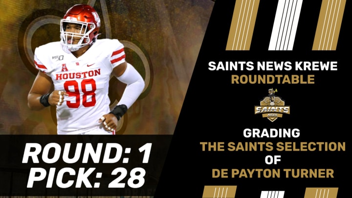 Saints Draft Grades: DE Payton Turner - SNN Roundtable Saints Draft Grades: DE Payton Turner - SNN Roundtable