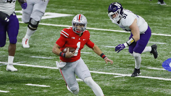 The Vikings Passed on Trading up for Justin Fields — Now They'll Face Him Twice a Year