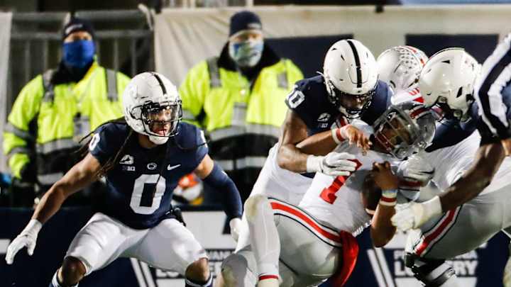 Ravens, Oweh Not Concerned About Sack Numbers at Penn State