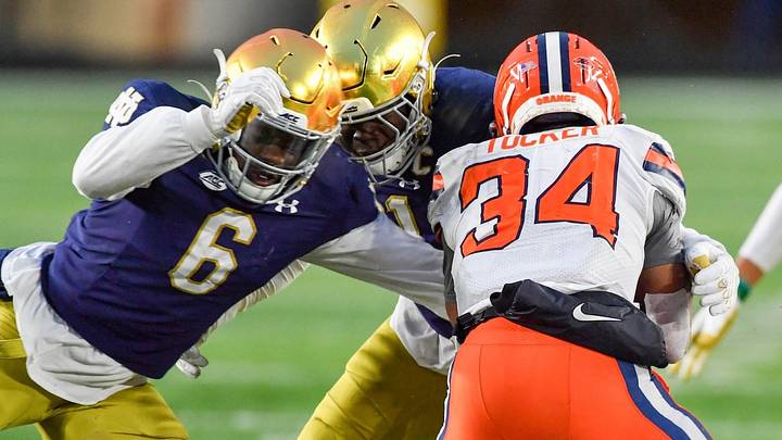 Jeremiah Owusu-Koramoah Weighs In On Heart, Draft Experience With Jim Rome Jeremiah Owusu-Koramoah Weighs In On Heart, Draft Experience With Jim Rome