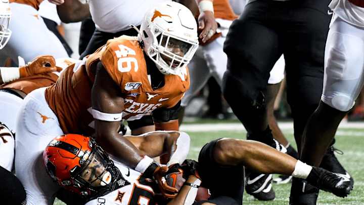 Watch: New Bengals Edge Rusher Joseph Ossai Put Together Quite the Highlight Reel at Texas