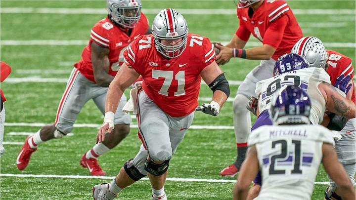 Stats for Packers Second-Round Pick Josh Myers Stats for Packers Second-Round Pick Josh Myers