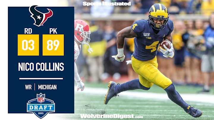 BREAKING: Nico Collins Selected In Third Round BREAKING: Nico Collins Selected In Third Round