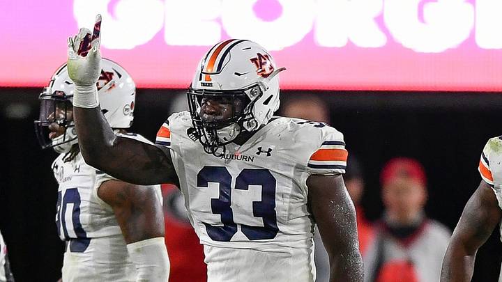 Buccaneers Add LB Depth With Fifth Round Pick, Auburn's K.J. Britt