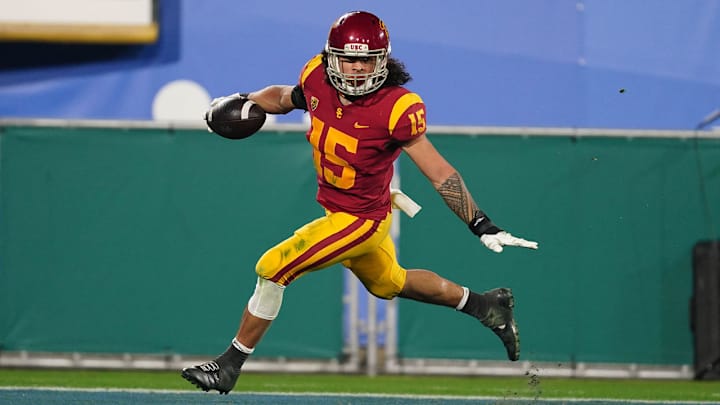 49ers Draft Safety Talanoa Hufanga with Pick No. 180 49ers Draft Safety Talanoa Hufanga with Pick No. 180