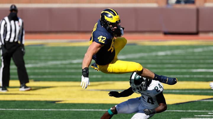 Ravens Grab Versatile Player With Michigan FB/TE Ben Mason