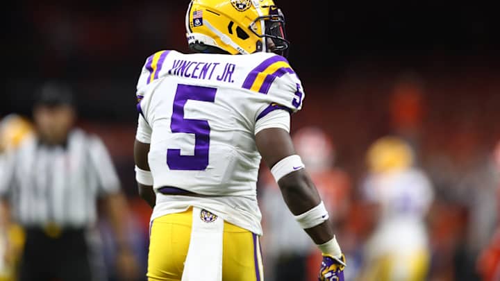 Broncos Draft LSU CB Kary Vincent, Jr. with Pick 237 in Round 7