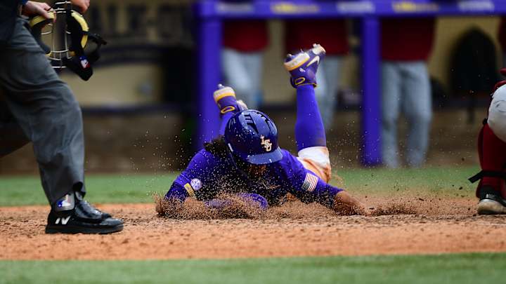 LSU Baseball Hit Early, Can't Recover as No. 1 Arkansas Wins 17-10, Clinches Series