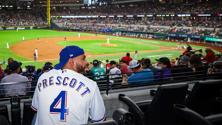 Rangers Helping Cowboys QB Dak With Injury Rangers Helping Cowboys QB Dak With Injury