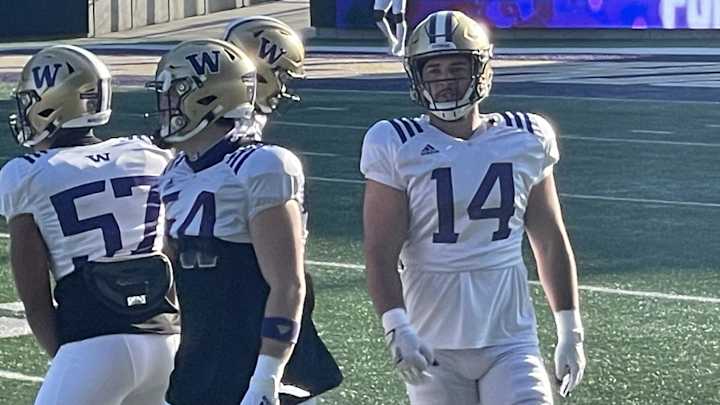 4 Best Plays of Husky Spring Football Practice