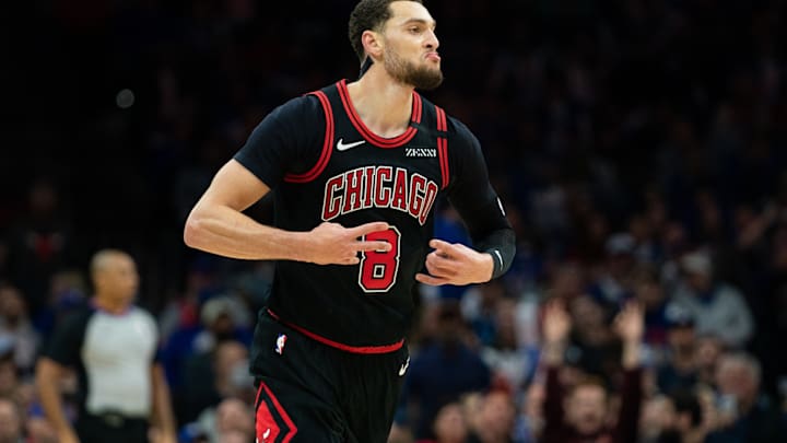 Chicago Bulls Star Zach LaVine Won't Play vs. Sixers on Monday