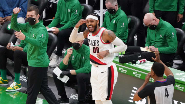 Carmelo Anthony Moves to No. 10 on All-Time Scoring List