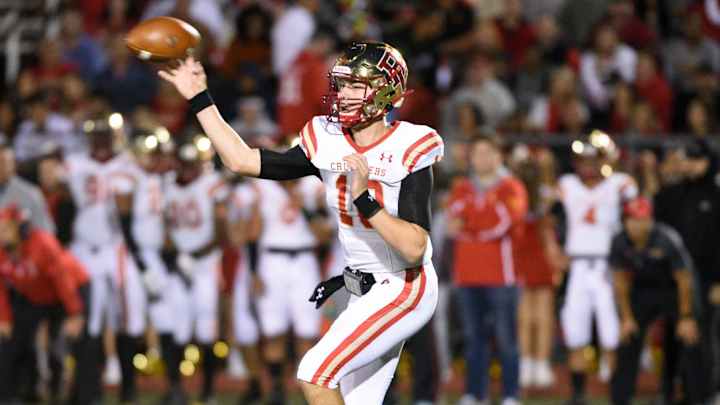 QB Commit Steve Angeli Is Putting In Recruiting Work For Notre Dame